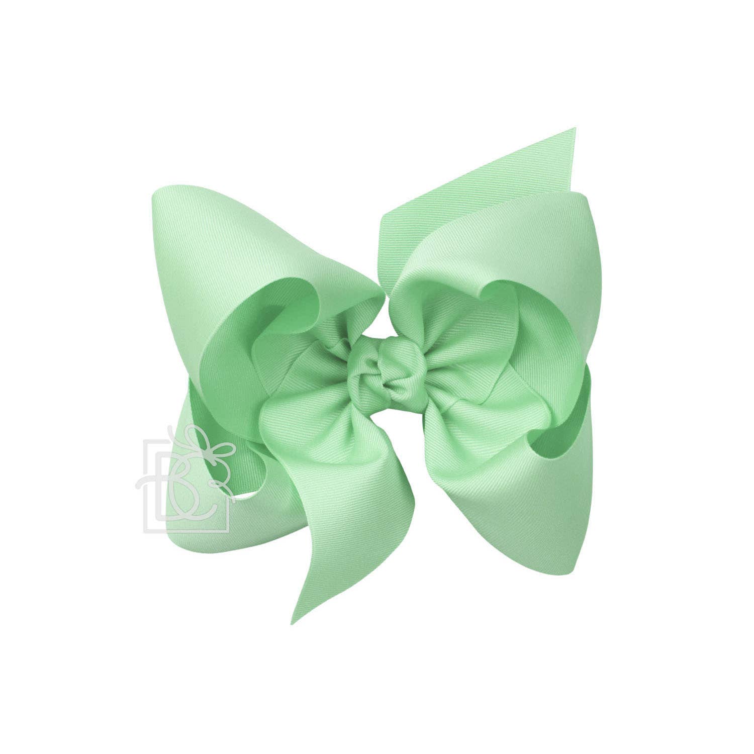 Beyond Creations, LLC - Wholesale Hair Bow - Kids - SIGNATURE GROSGRAIN BOW ON CLIP286