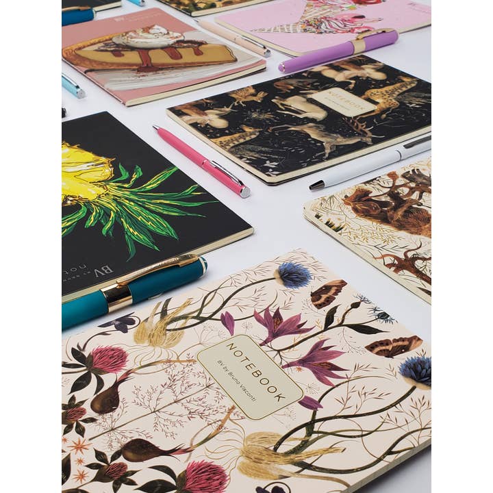 BV by Bruno Visconti - Wholesale Notebook - Symmetrical Flora Notebook8