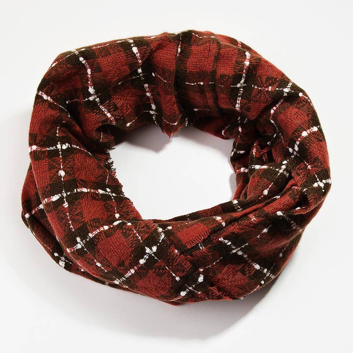 Écharpe à carreaux à carreaux pour la vente par Collections by Fame Accessories