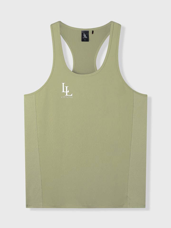 Power Men's Gym Stringer for wholesale by Lyftlyfe Apparel