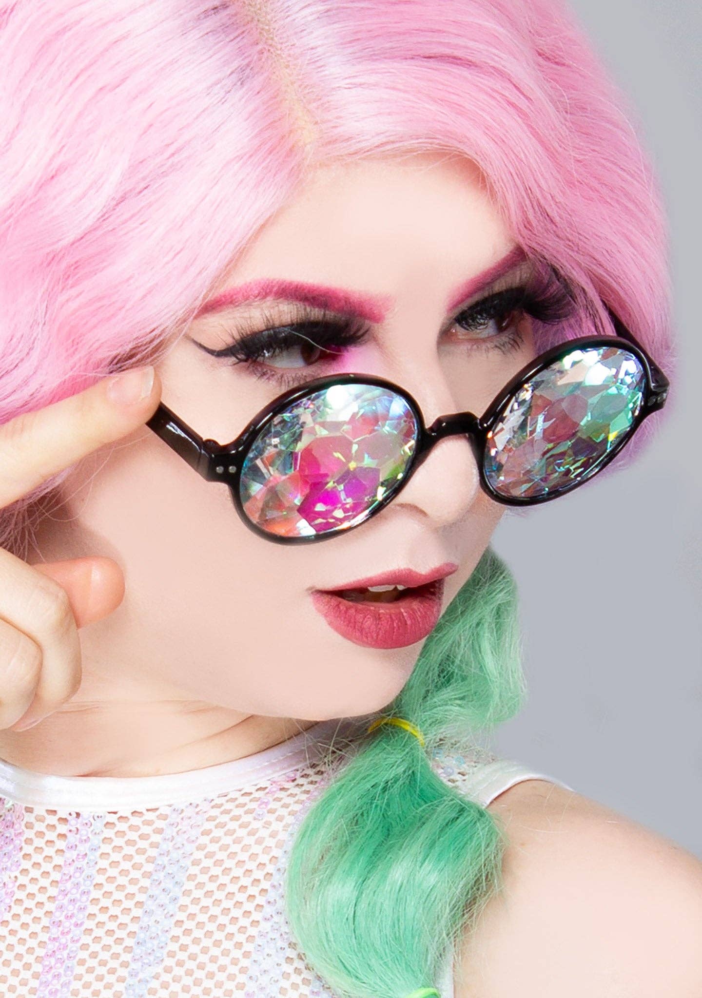 LASR - Wholesale Sunglasses - Unisex - Sub Dimension Kaleidoscope Rave Glasses1