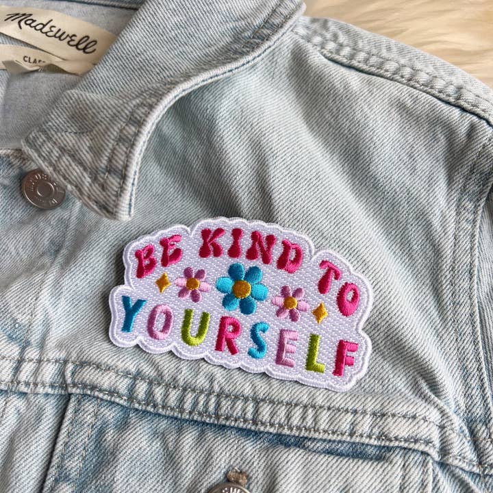 Wildflower + Co. - Wholesale Patch - Positivity Quote Patches