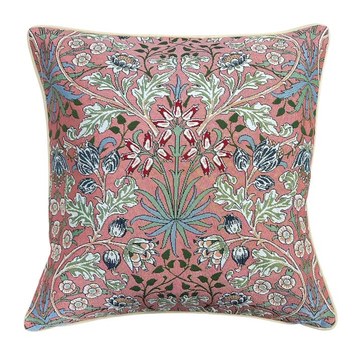 William Morris Hyacinth - Panelled Cushion Cover 45cm*45cm for wholesale by Signare Tapestry