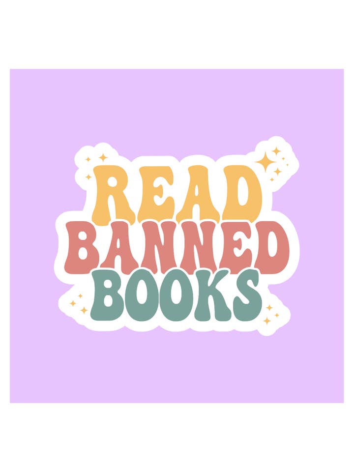 Adesivo per libri vietati Leggi libri vietati per la vendita all'ingrosso da parte di Shadows of Sunshine