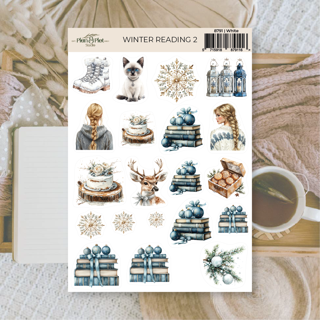 Plan & Plot Studio – wholesale Sticker – Winter reading 2 | Stickers0