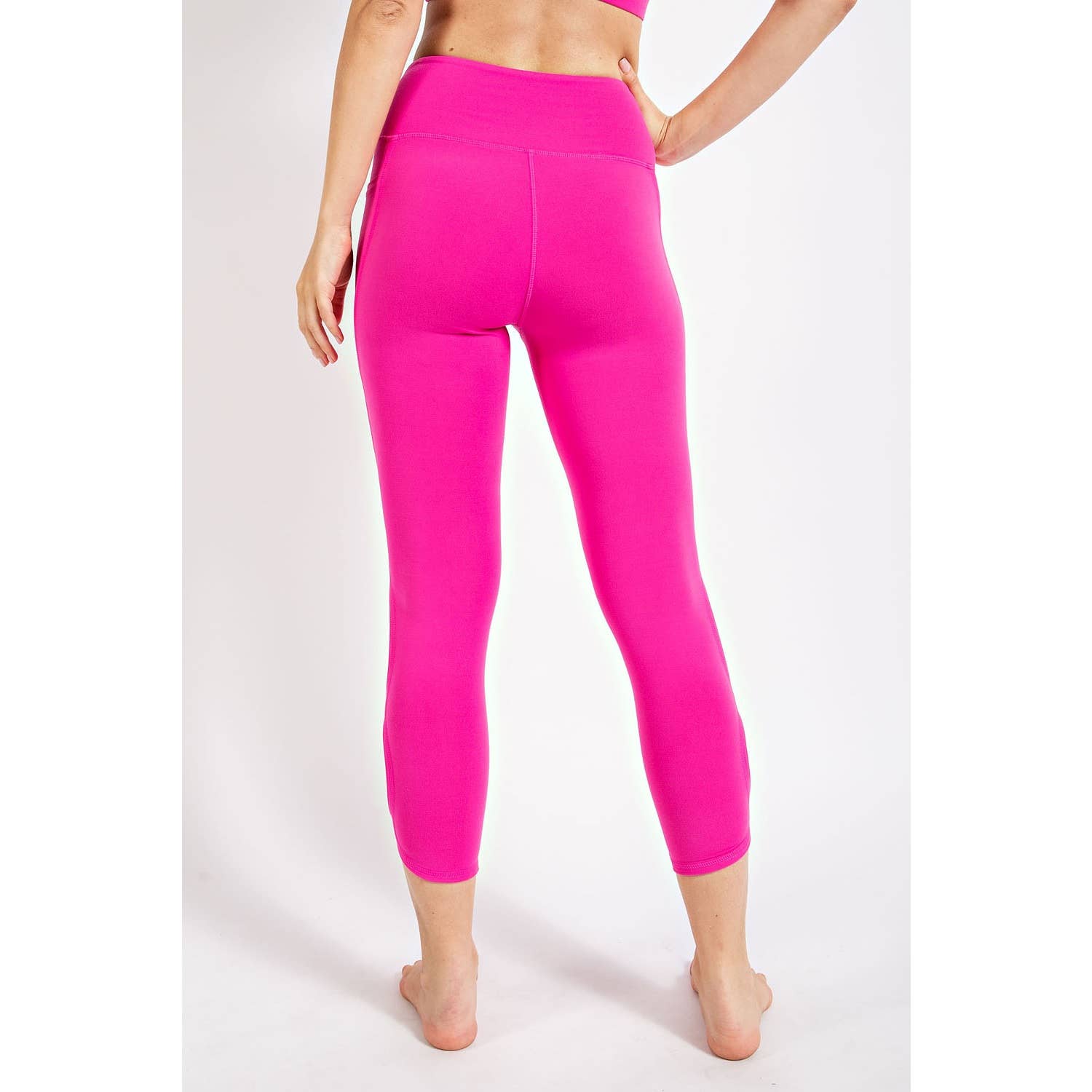 Rae Mode - Wholesale Athletic/Lounge Leggings - Women's - BUTTER HIGH RISE CROPPED YOGA LEGGINGS38