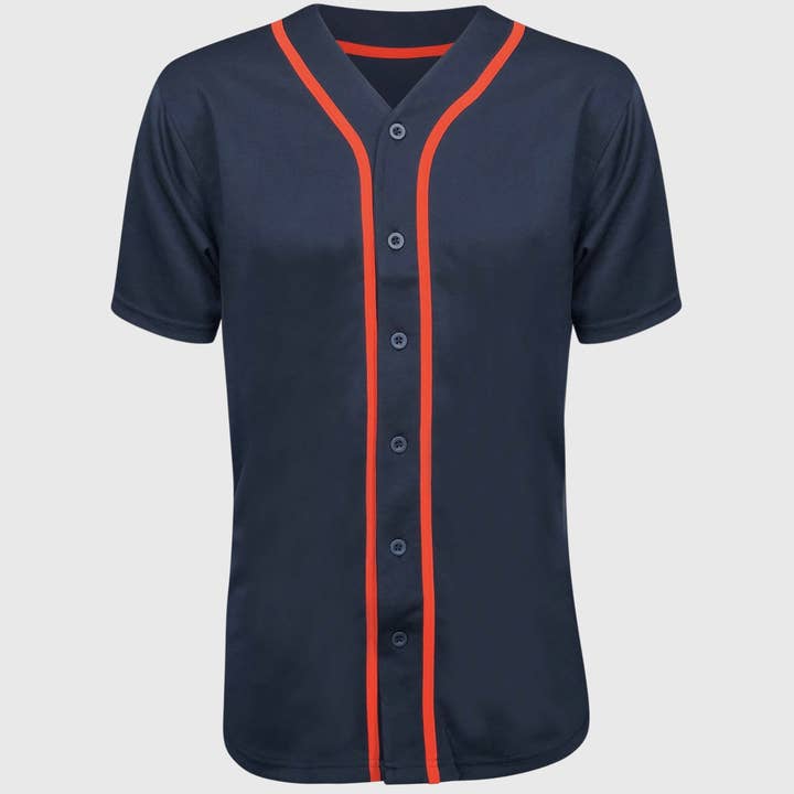 ILTEX Apparel - Wholesale Jersey - Men's - Baseball Button Down Jersey Adult19