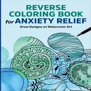Reverse Coloring Book for Adults: A mindful journey in wild birds
