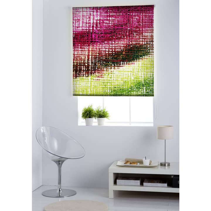 Translucent Roller Blind with Patterned Textures for wholesale on Faire
