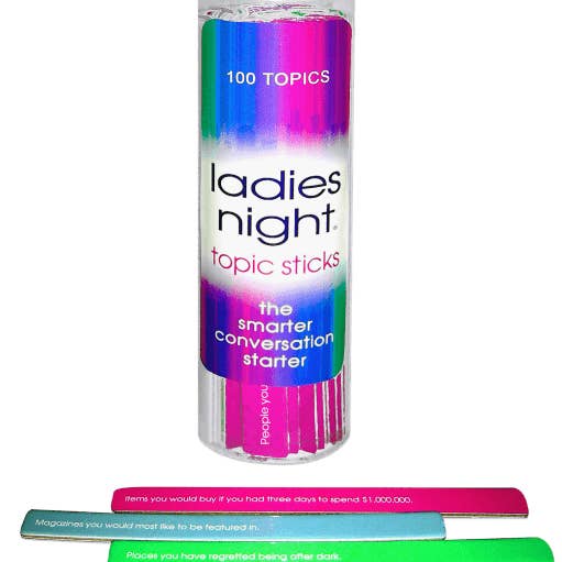 Kheper Games Inc - Wholesale Card Game - Ladies Night Topic Sticks