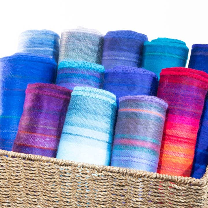 Fringed Alpaca Scarf - Discount Case (12) for wholesale by Amor ala Vida