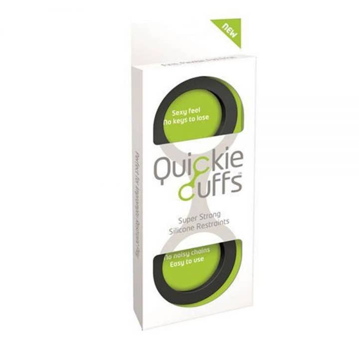 Creative Conceptions LLC - Wholesale Sex Toy - Quickie Cuffs Black (Large)