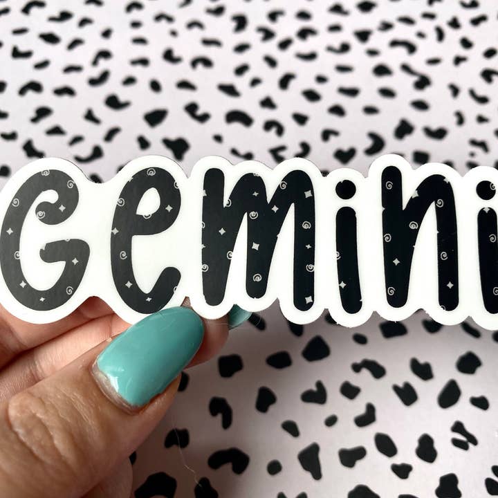 Sticker en vinyle signe du zodiaque pour la vente par Michaela Shailene LLC