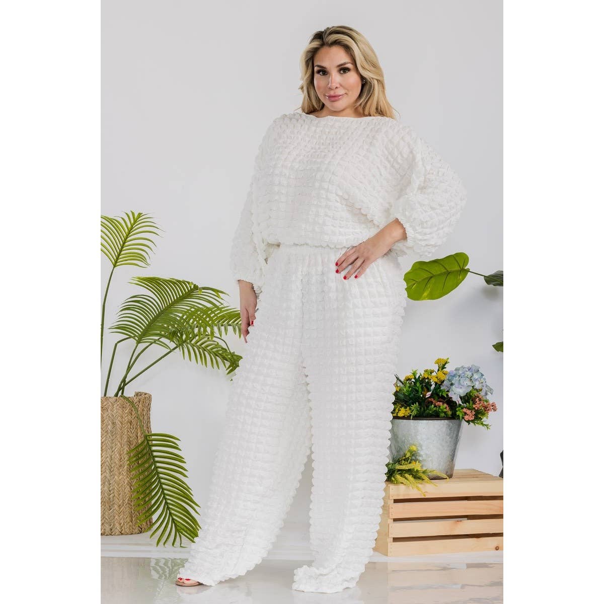 DORCAS - Vente Ensemble haut et pantalon (PAS d'intérieur) - Femme - Ensemble Deux Pièces Bubble11