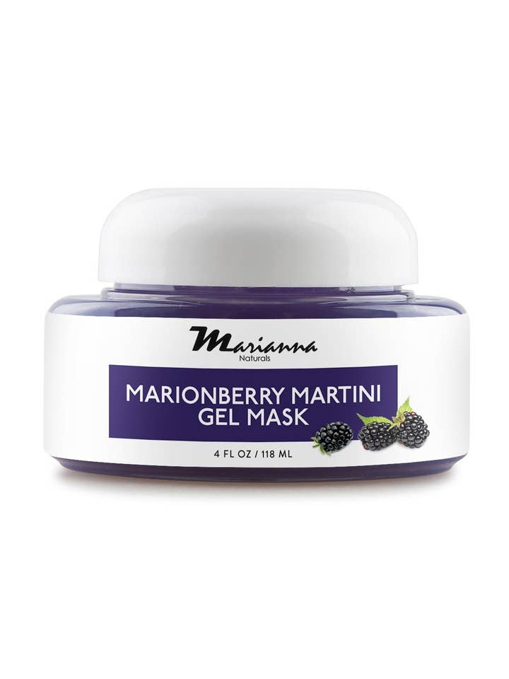 Marionberry Martini Gel Mask for engroshandel hos Marianna Naturals Corp.