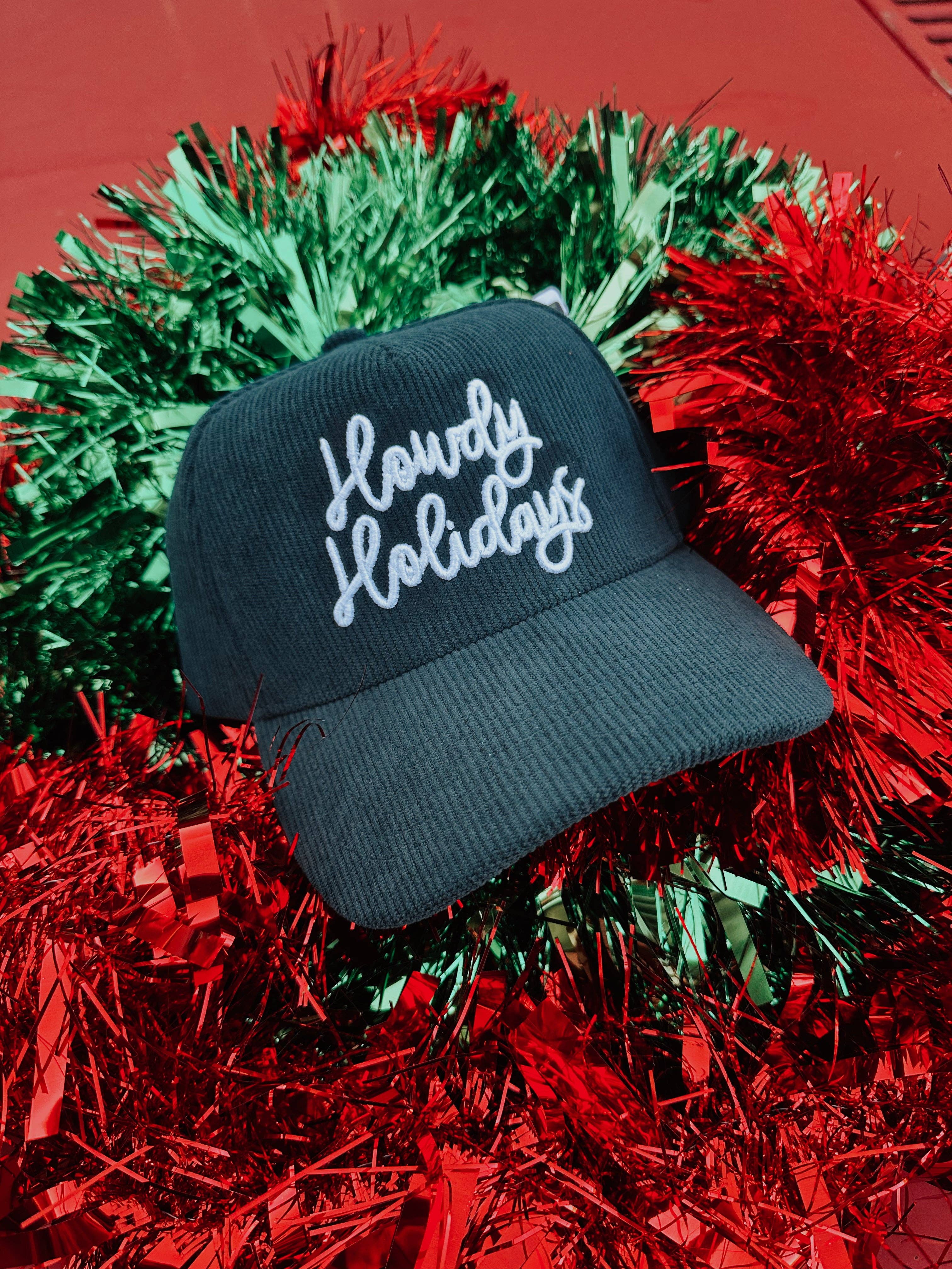 Grady Ln Boutique - Wholesale Trucker Hat - Women's - Howdy Holidays Trucker Hat1