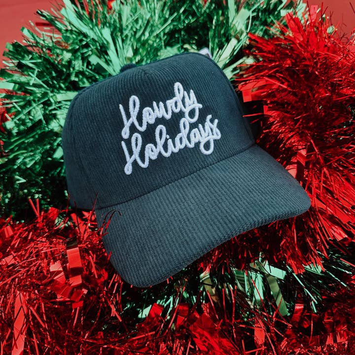 Grady Ln Boutique - Wholesale Trucker Hat - Women's - Howdy Holidays Trucker Hat1