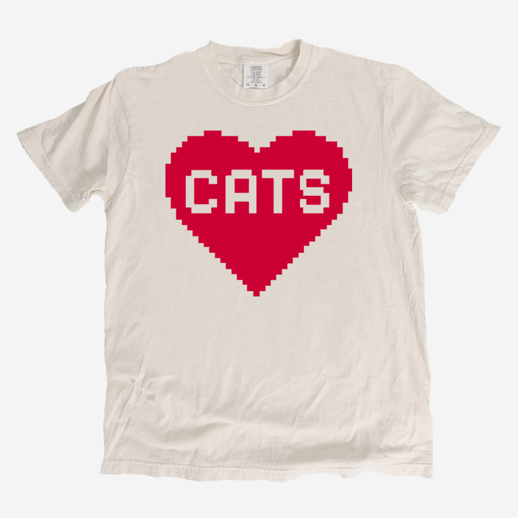 Xenotees - Wholesale Screen Printed T-Shirt - Unisex - Cat Gamer Graphic T-Shirt – Comfort Colors, Unisex Top S-4XL0