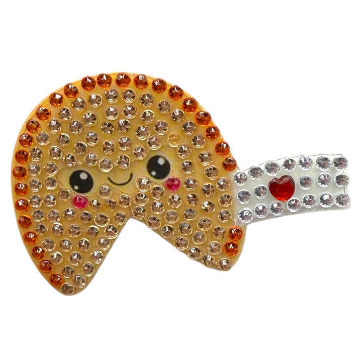 Faye 2" Rhinestone Sticker for wholesale by StickerBeans