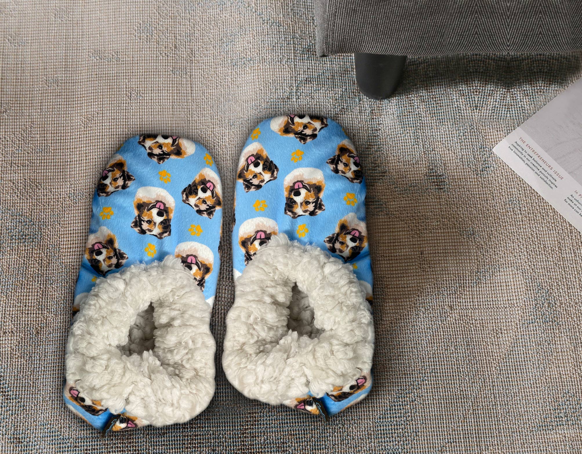 E&S Pets - Wholesale Slippers - Women's - Australian Shepherd Slippers1