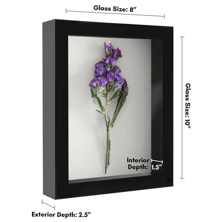 Americanflat - Wholesale Picture Frame - Americanflat Shadow Box Frame with Soft Felt Back67