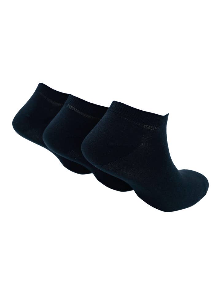 The SockMaker - Vendita all'ingrosso Calzini - Uomo - Bamboo Uomo - Scarpe da Ginnastica (Confezione da 3 Paia)