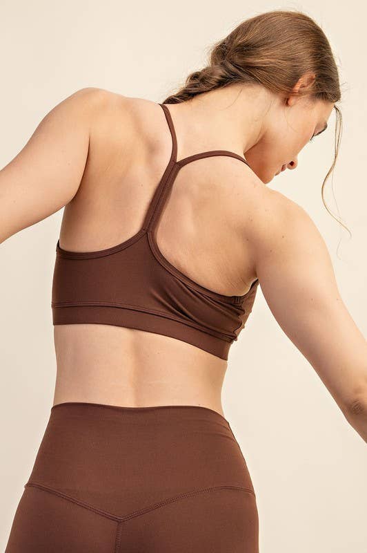 Sunday Morning - Wholesale Sports Bra - Women's - T479937 RACER BACK RECYCLED BUTTER SOFT BRA TOP10