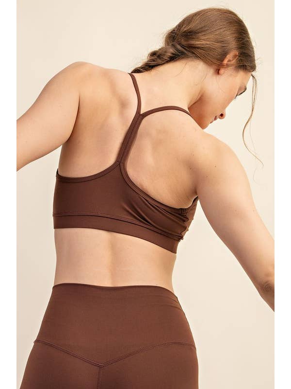 Sunday Morning - Wholesale Sports Bra - Women's - T479937 RACER BACK RECYCLED BUTTER SOFT BRA TOP10