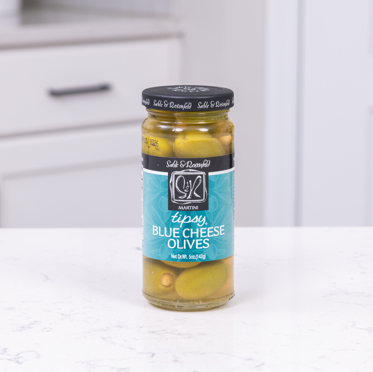 Sable and Rosenfeld est.1970 - Vente Olives - Olives Tipsy farcies au fromage bleu Sable & Rosenfeld 5 oz/61