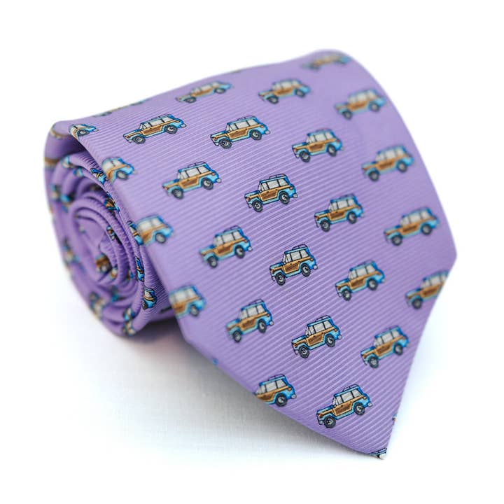 Cravate Wagoneer : Violet pour la vente par Southern Proper