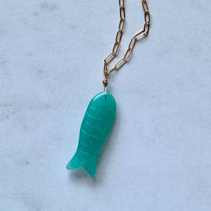 Jessica Matrasko Jewelry - Wholesale Pendant/Charm Necklace - Asier Fish Necklace11