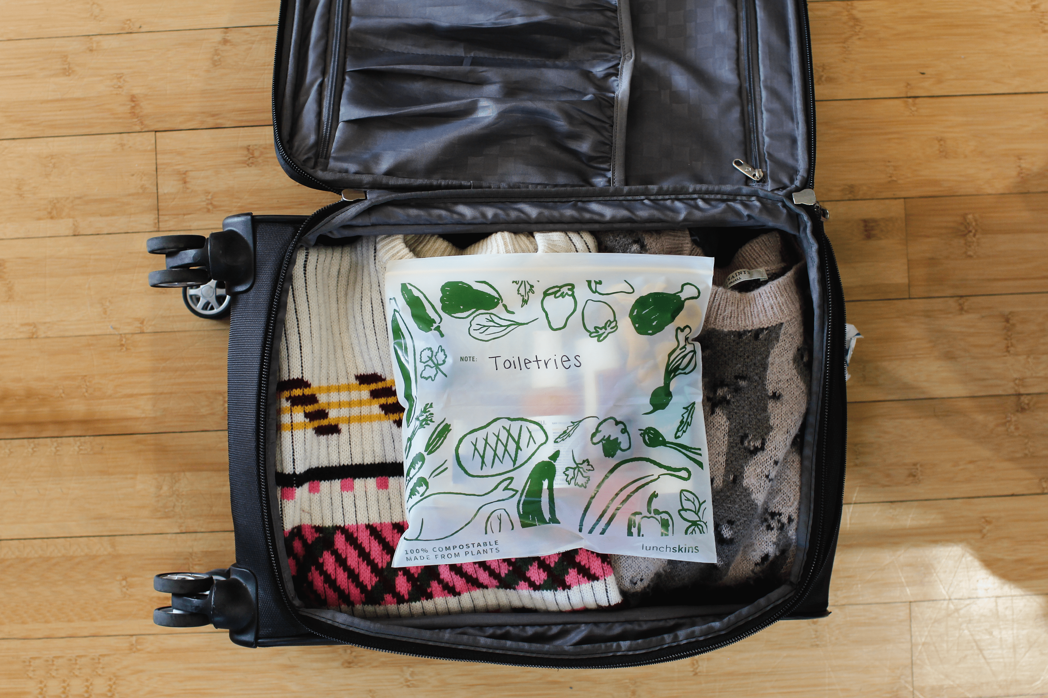 Lunchskins - Wholesale Food Storage Wrap/Bag - Compostable Freezer-Safe Gallon Ziptop Bags 30ct4