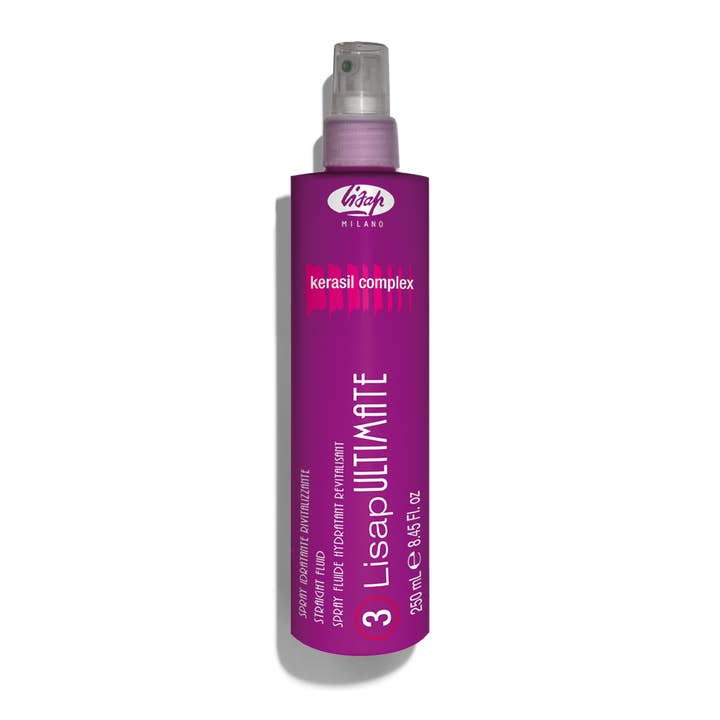 Ultimate Straight Fluid – Heat and Humidity Protective Spray for wholesale by Lisap Milano