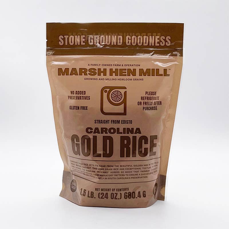 Marsh Hen Mill - Wholesale Rice - Carolina Gold Rice 1.5 lb (12 Pack Case)1