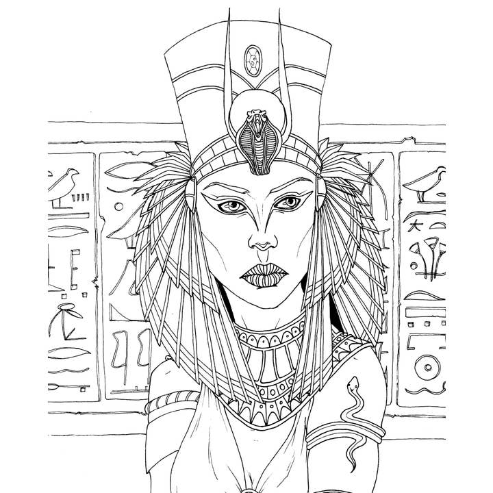 Indi Martin Art - Wholesale Coloring & Activity Book - Adult - Coloring Book: Dangerous Women - Fantasy3