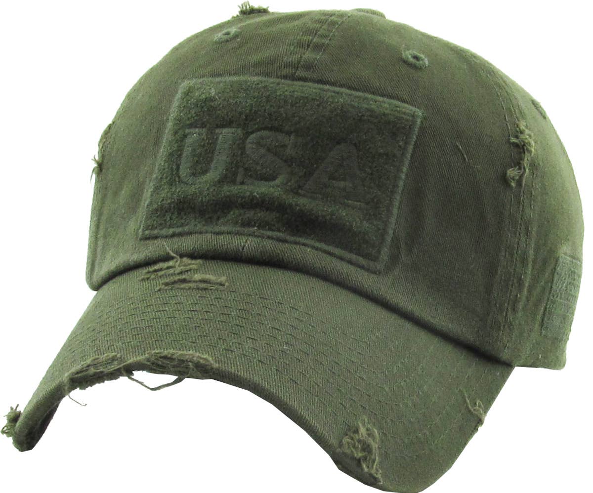 KBETHOS - Wholesale Baseball Cap - Unisex - USA; Tactical Vintage Ballcap35