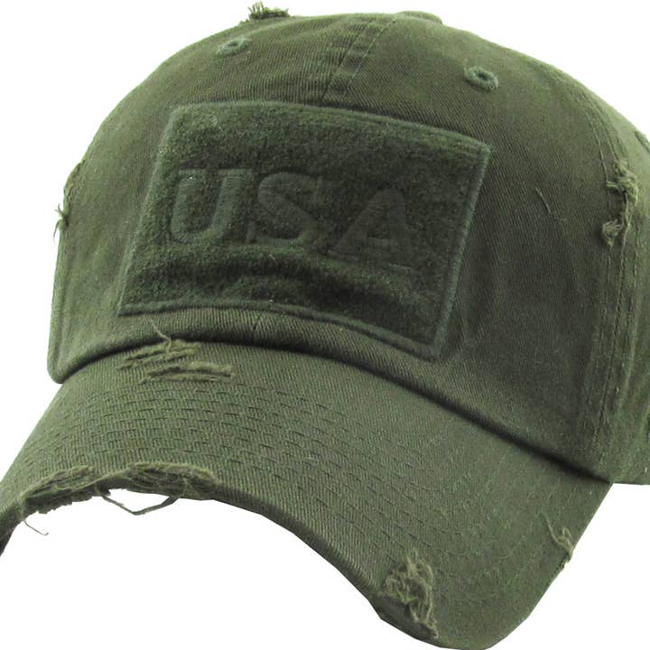 KBETHOS - Wholesale Baseball Cap - Unisex - USA; Tactical Vintage Ballcap35