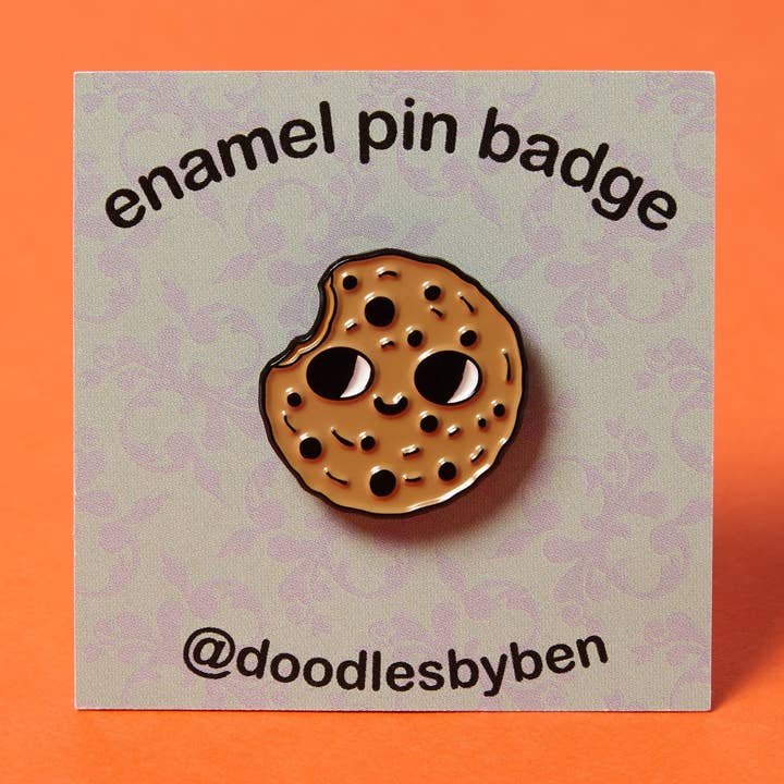 Cookie - Enamel Pin Badge for wholesale by Higglebees