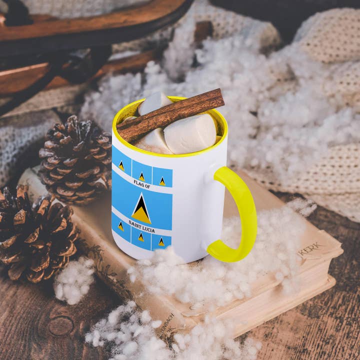 3dRose - Wholesale Coffee Mug - 3dRose, Flag of Saint Lucia, Mug5