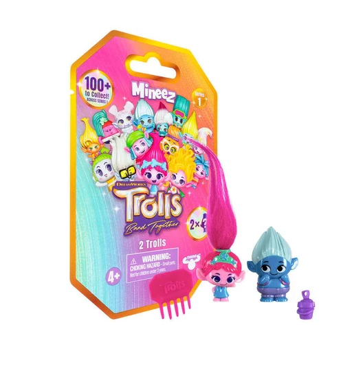 KIDDY-MOOV - Wholesale Figurine Toy - Kids - Trolls Band Together – Mineez Blind Pack3