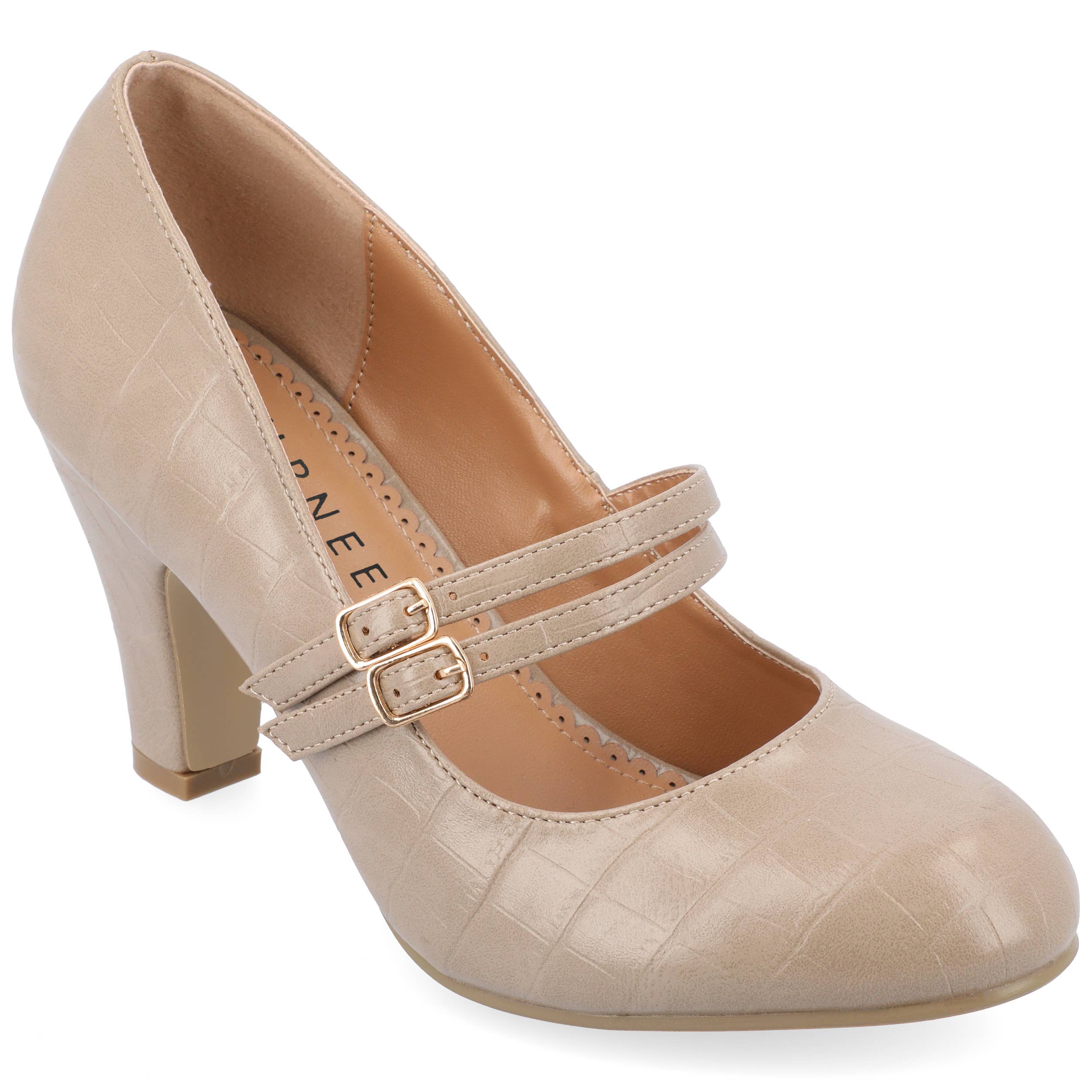 Journee - Wholesale High Heels - Women's - Journee Collection Women's Wide Width Windy Pumps7