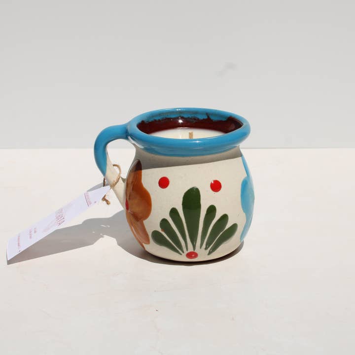 Fonzie's Artisanal Goods - Wholesale Jar/Filled Candle - Horchata Jarrito Candle - 7oz2