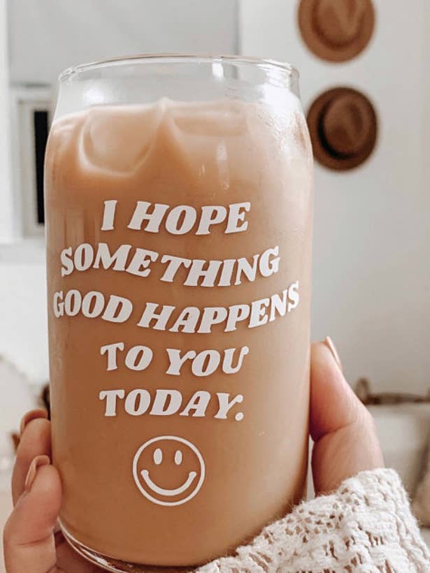 J'espère que quelque chose de bien vous arrive aujourd'hui en forme de boîte de verre pour la vente par Pacific North Tess