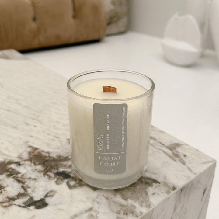 FOREST - Tobacco & Bergamot for wholesale by Habitat Candle Co
