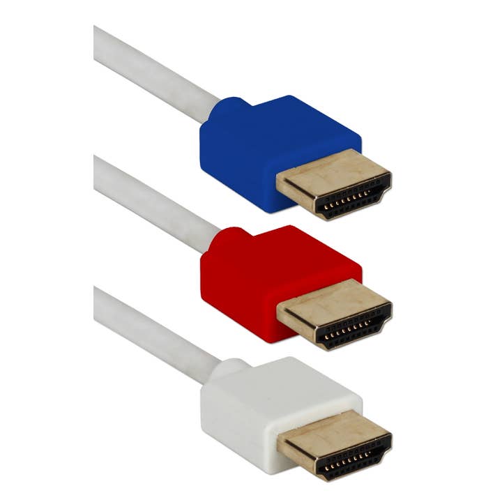 10ft 3-Pack High Speed HDMI UltraHD 4K with Ethernet for wholesale by QVS Inc