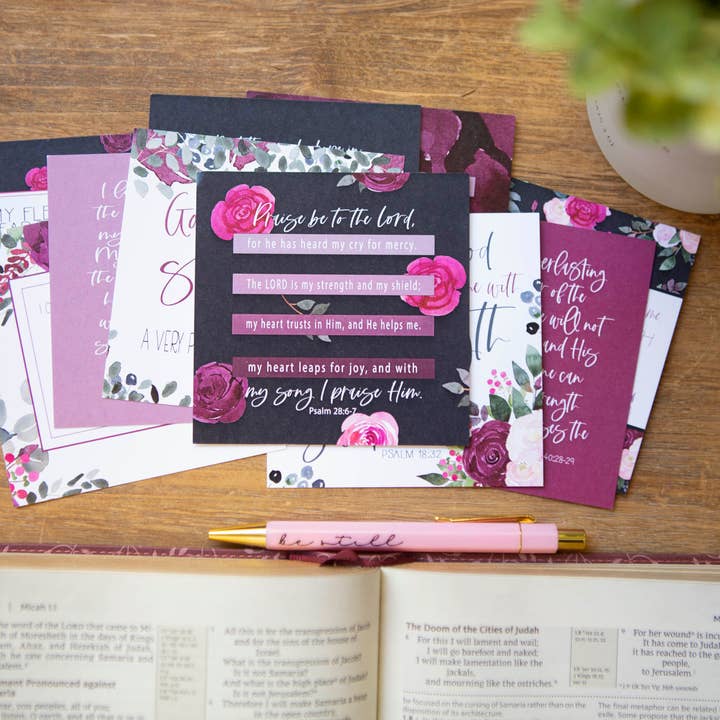 Strength Bible Verse Cards for wholesale by Chosen & Cherished