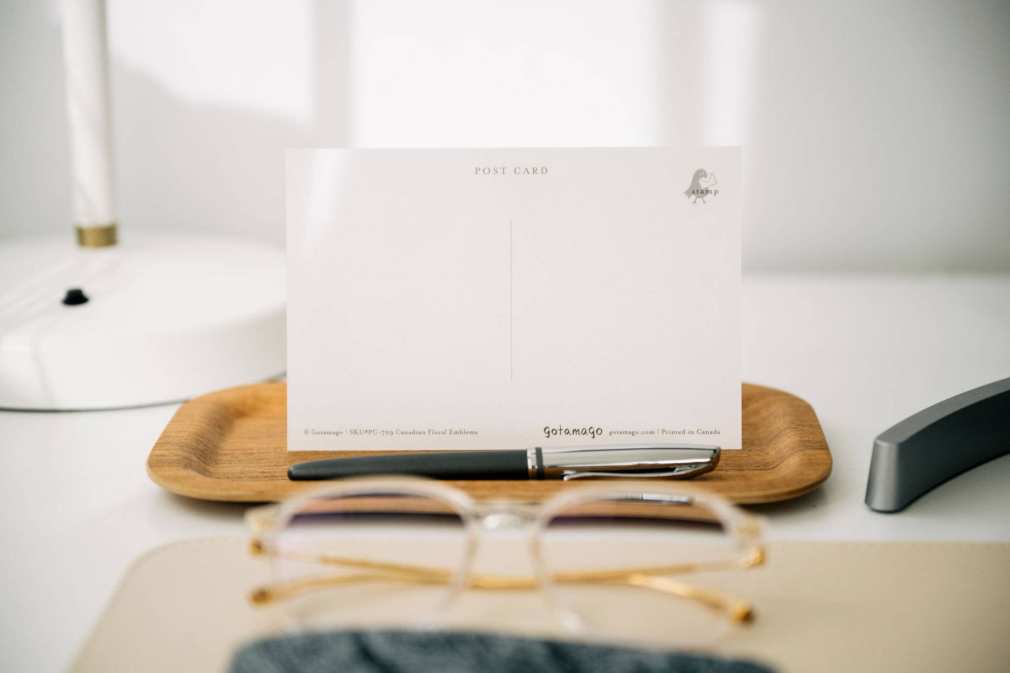 Gotamago - Wholesale Postcard - Canadian Floral Emblems Postcard4