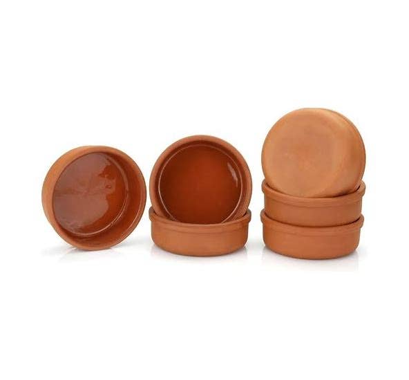 GJE Terracotta - Wholesale Baking Dish - 5.5-inch Baking Clay Bowl, Terra cotta Baking Dish.3