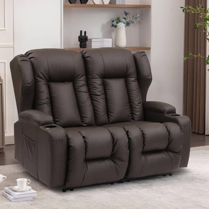 ShipItFurniture - Wholesale Sofa - 54" RV Recliner Loveseat - Manual