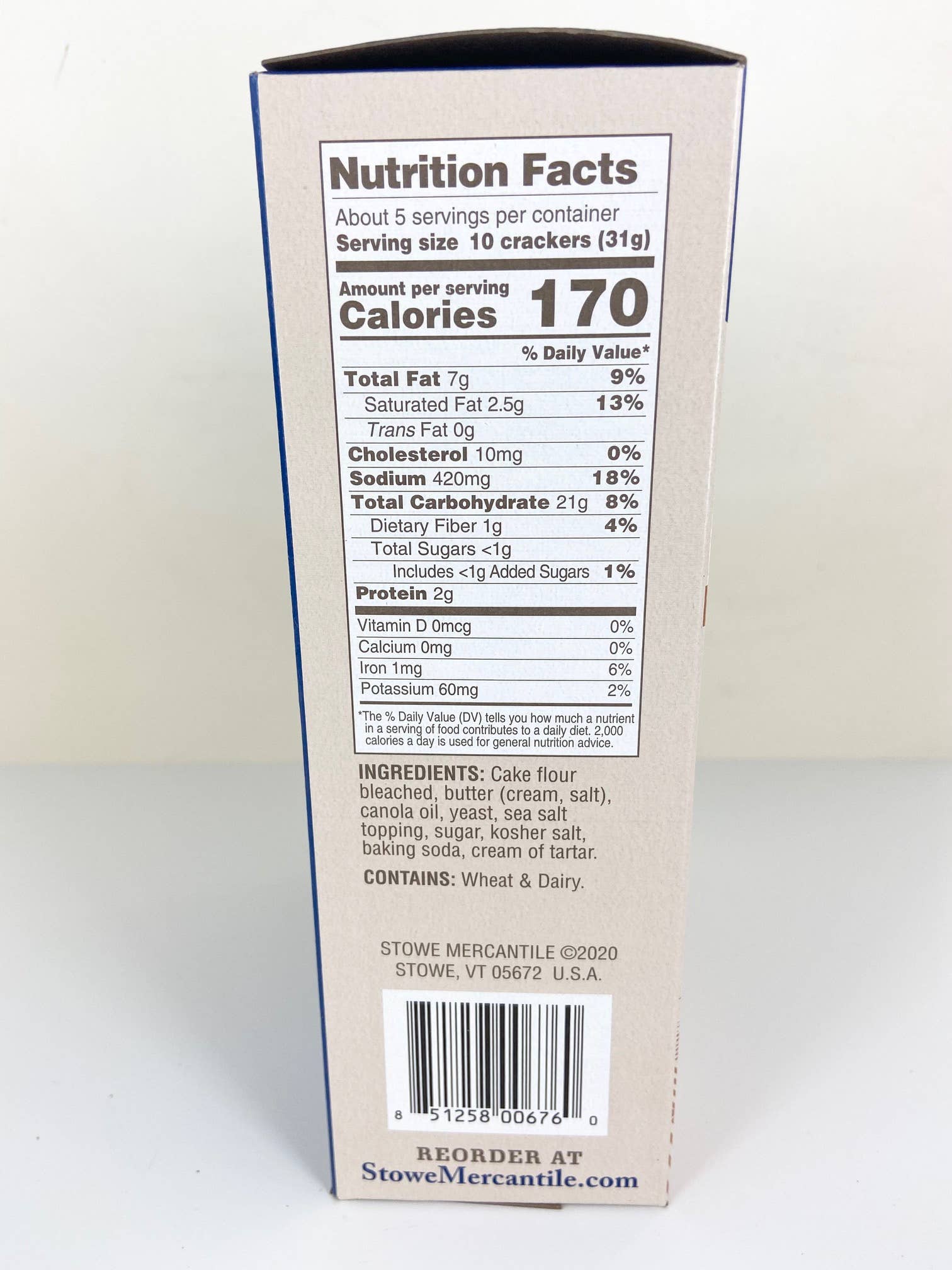 Stowe Mercantile Kitchen - Venta al por mayor Crackers - Galletas saladas Simply3